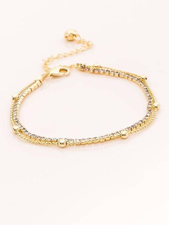 Bransoleta w kolorze złota Yups dbi0480.R06