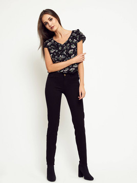 Jeansy czarne Yups car0070.R21