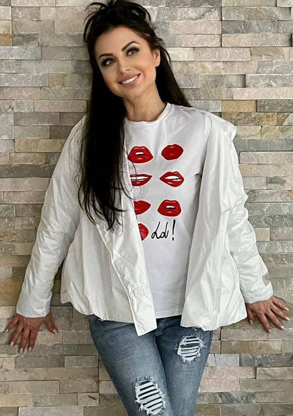 Bluzka biała By o la la axp0527.R01