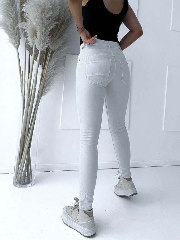 Jeansy beżowe By o la la cxp1216.ltbeige