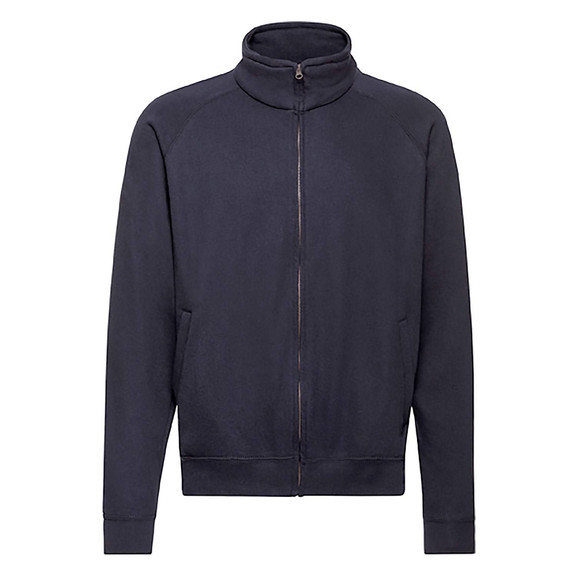 Granatowa bluza męska Sweat Jacket Fruit of the Loom