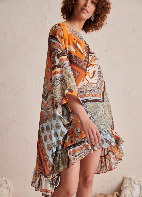 Tunika wielobarwna Blue Shadow axp0827.R00