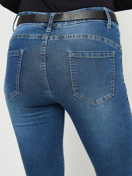 Jegginsy niebieskie DENIM cxj8828.R14