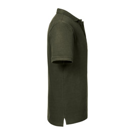 Oliwkowa koszulka męska polo Pure Organic Russell