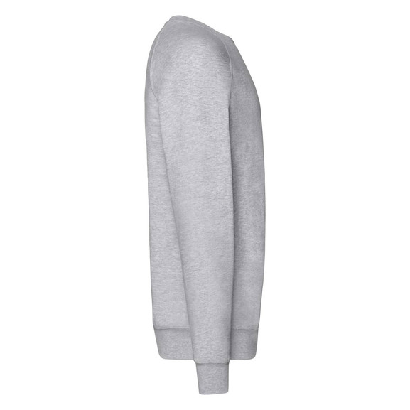 Szara bluza męska Lightweight Raglan Sweat Fruit of the Loom