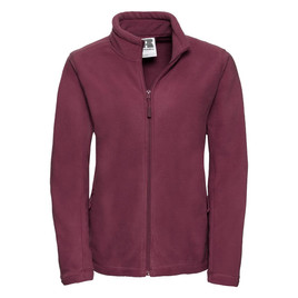 Burgundowy polar damski Outdoor Fleece Russell