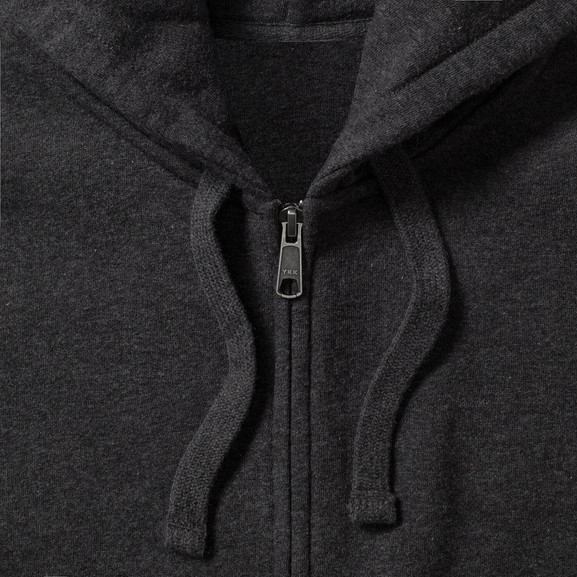 Damska bluza Authentic Melange Zipped Hooded Sweat Russell