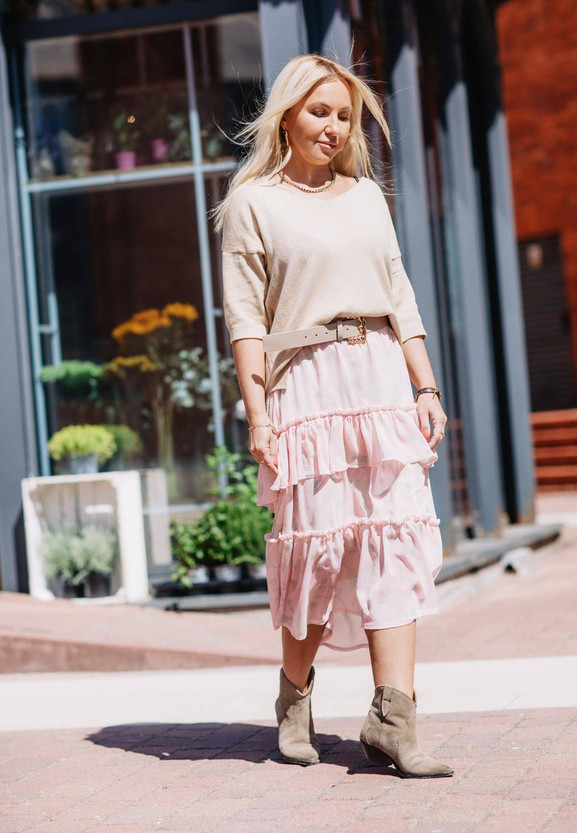 Spódnica różowa LeMonada cxp0435.R05