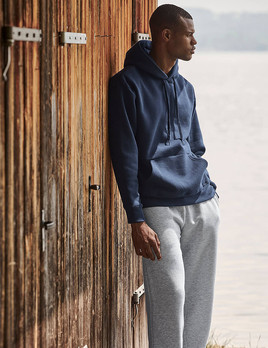 Granatowa bluza męska z kapturem Hooded Sweat Fruit of the Loom 