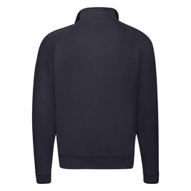 Granatowa bluza męska Zip Neck Sweat Fruit of the Loom
