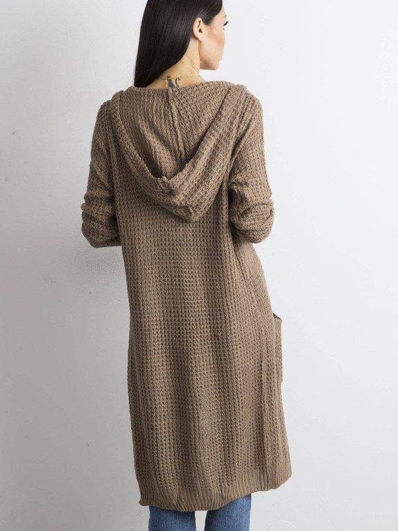 Kardigan brązowy Yups cmu0521.R41