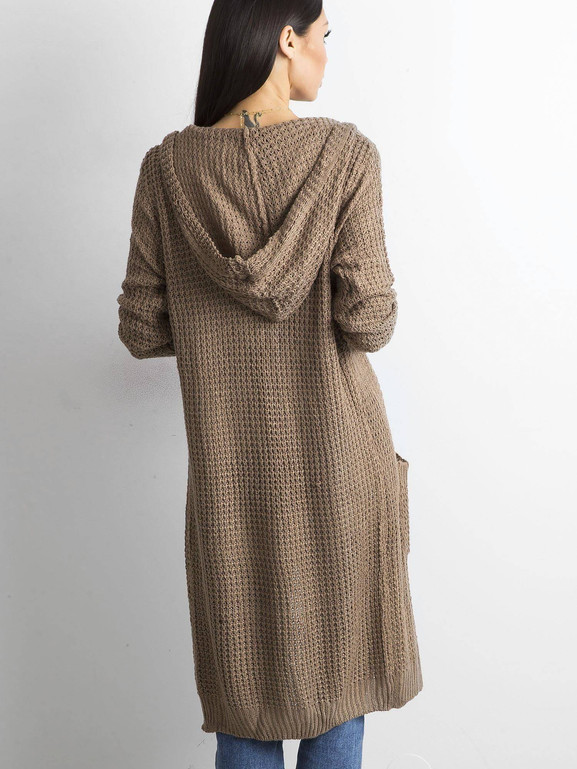 Kardigan brązowy Yups cmu0521.R41