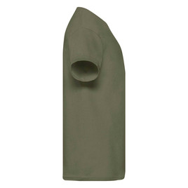 Khaki koszulka dziecięca Oryginal Fruit of the Loom 