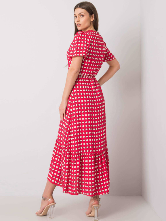 Sukienka czerwona Yups awd5679.S53