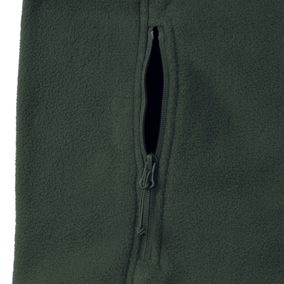 Zielona kamizelka polarowa męska niemechacący polar Russell