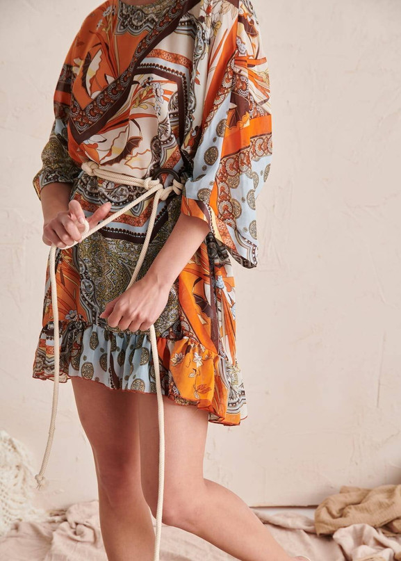 Tunika wielobarwna Blue Shadow axp0827.R00