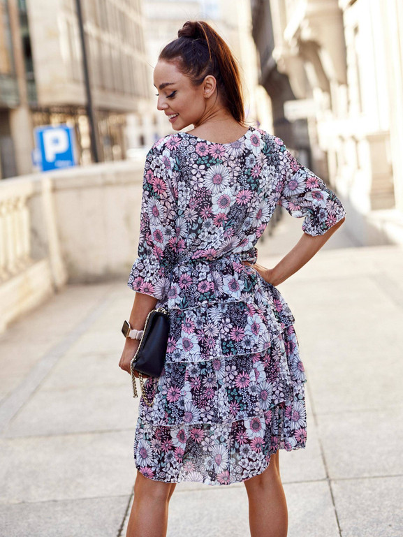 Sukienka czarna Yups cwd0459.R21