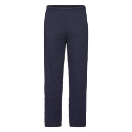 Granatowe spodnie dresowe męskie Lightweight Open Leg Jog Pants Fruit of the Loom