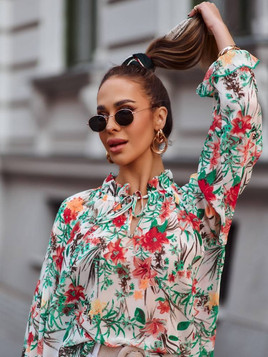 Bluzka wielobarwna Cocomore cmgBL1732.white