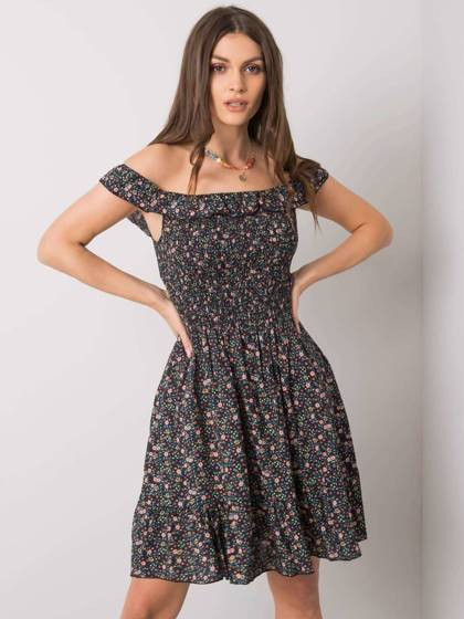 Sukienka czarna Yups wwd5601.R21