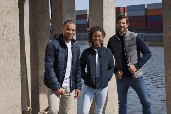 Granatowa kurtka damska Cross Jacket Russell