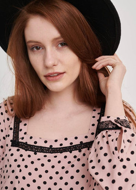 Sukienka różowa Blue Shadow cxp0667.S40