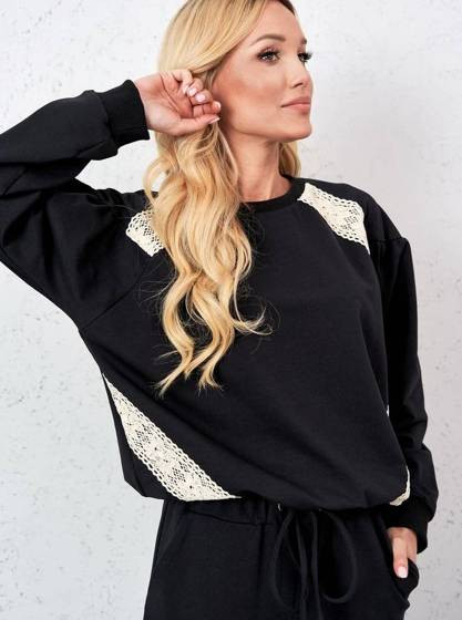 Bluza czarna Lalous BL-0509.R21