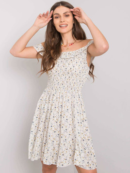 Sukienka beżowa Yups wwd5601.R02