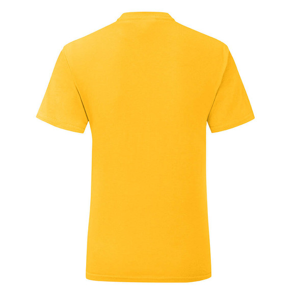 Żółta  koszulka dziewczęca Iconic Fruit of the Loom