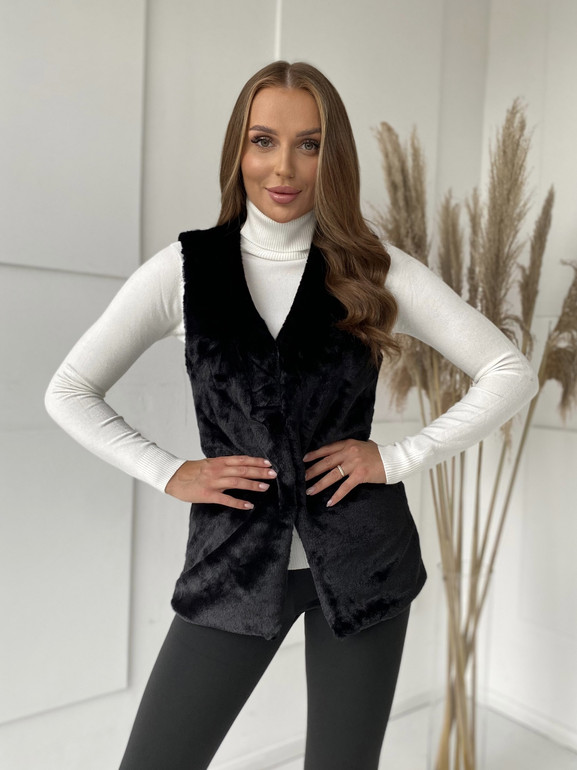 Kamizelka czarna Yups LP-018.R21