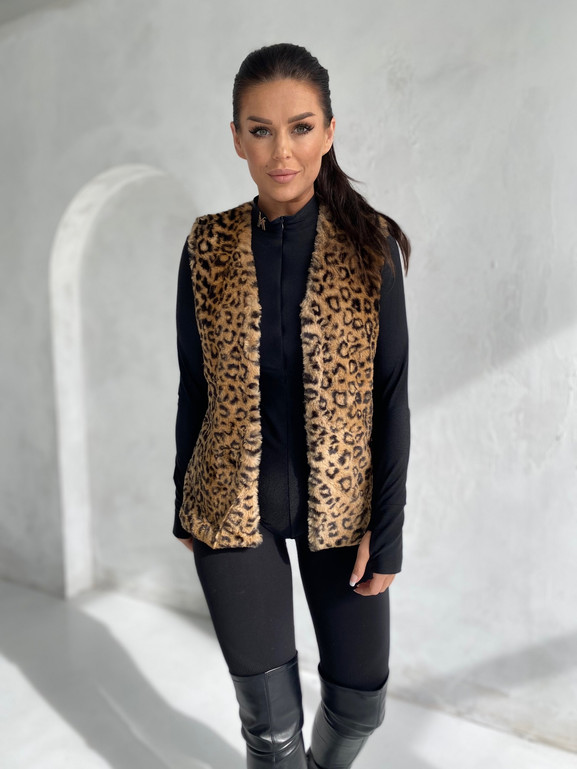 Kamizelka brązowa Yups DT-031.R59