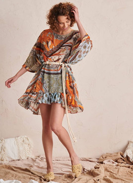 Tunika wielobarwna Blue Shadow axp0827.R00