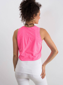 Biało-różowy komplet odzieży 100% bawełna Yups