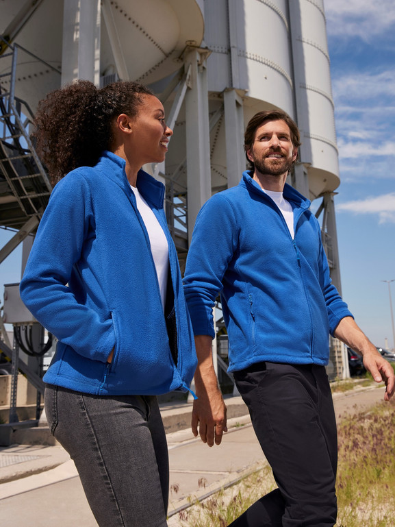 Niebieski polar damski Outdoor Fleece Russell