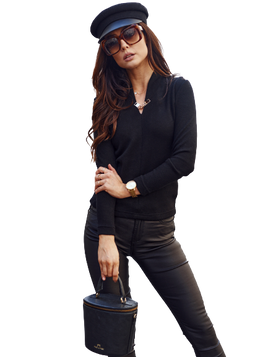 Bluzka czarna Cocomore cmgBL620a.R21