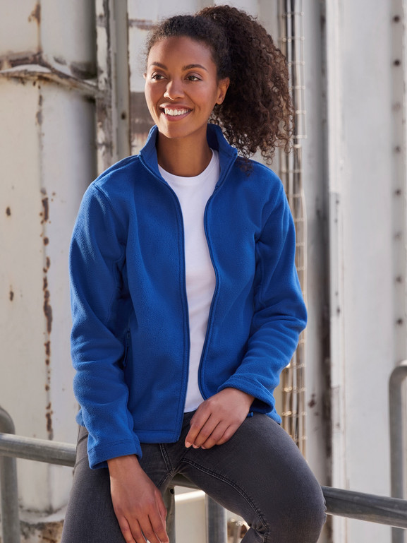 Niebieski polar damski Outdoor Fleece Russell