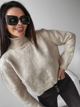 Beżowy golf LEILA OLAVOGA