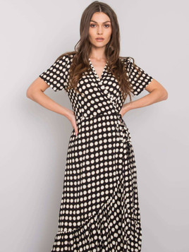 Sukienka czarna Yups awd5679.R21 