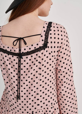 Sukienka różowa Blue Shadow cxp0667.S40