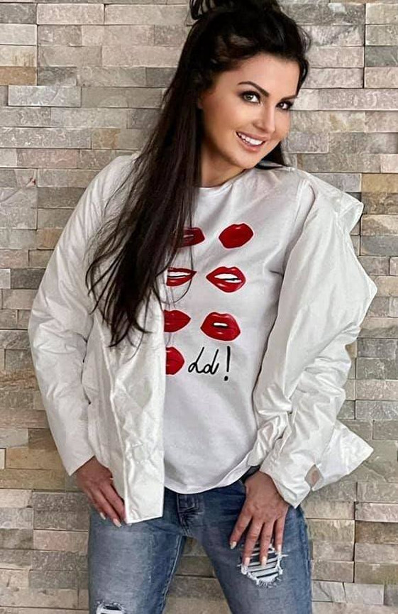 Bluzka biała By o la la axp0527.R01