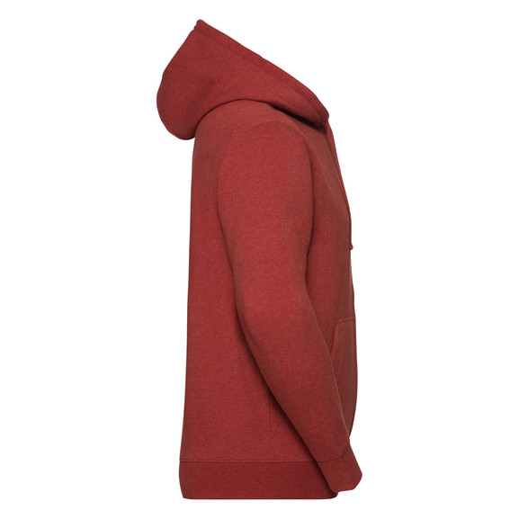 Męska bluza Authentic Melange Zipped Hooded Sweat Russell