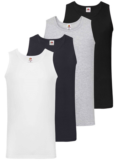 Pakiet 4 koszulek męskich Athletic Vest Fruit of the Loom