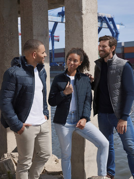 Granatowa kurtka męska Nano Jacket Russell