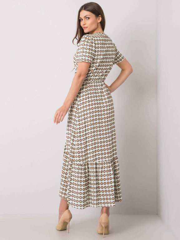 Sukienka beżowa Yups awd5679.R02