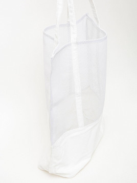 Torba ażurowa biała