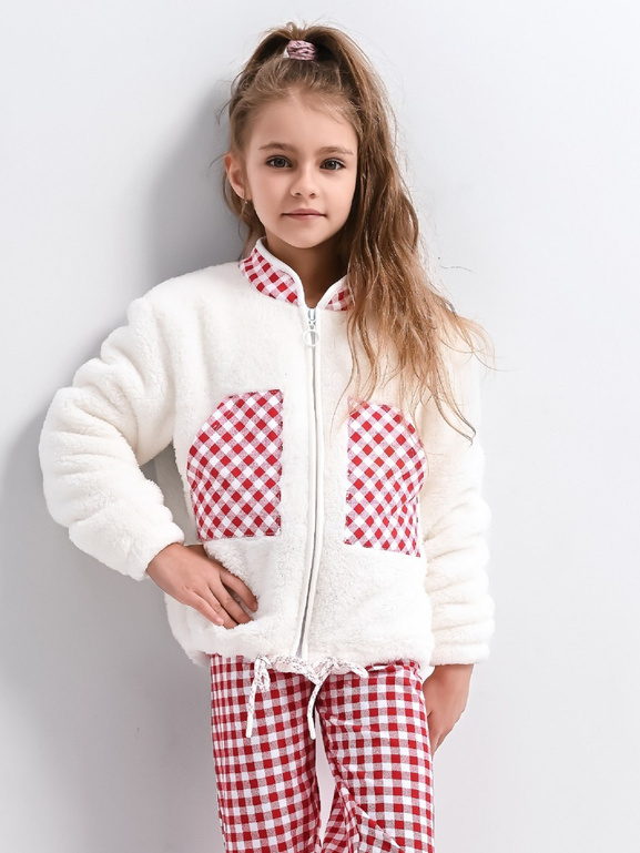 Bluza Sensis Perfect Kids Girls dł/r 134-152 śmietanowy 001