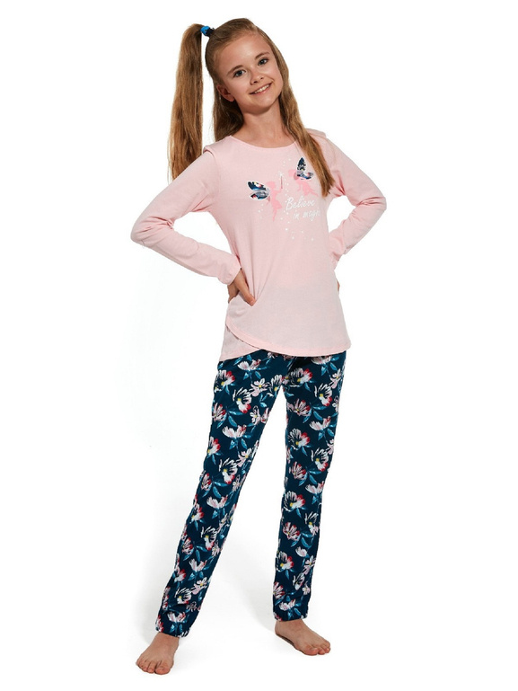 Piżama Cornette Kids Girl 963/158 Fairies dł/r 86-128 różowy